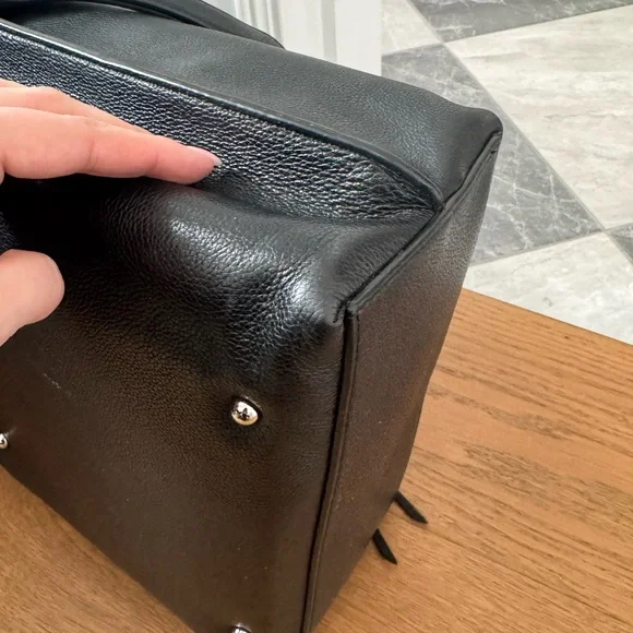 Rebecca Minkoff Megan Shoulder Bag - Black Leather - EUC - Picture 15 of 16